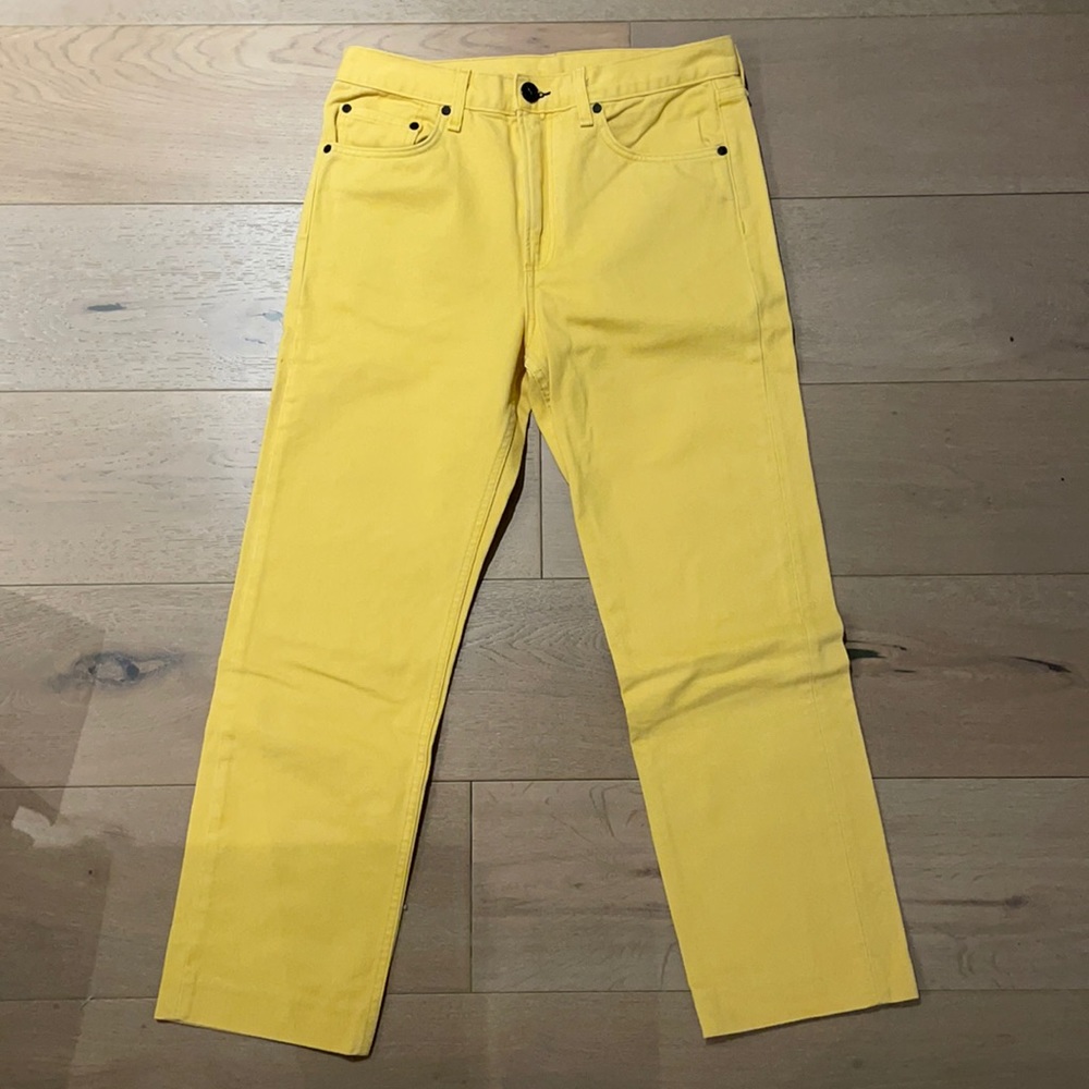 RAG & BONE yellow jeans